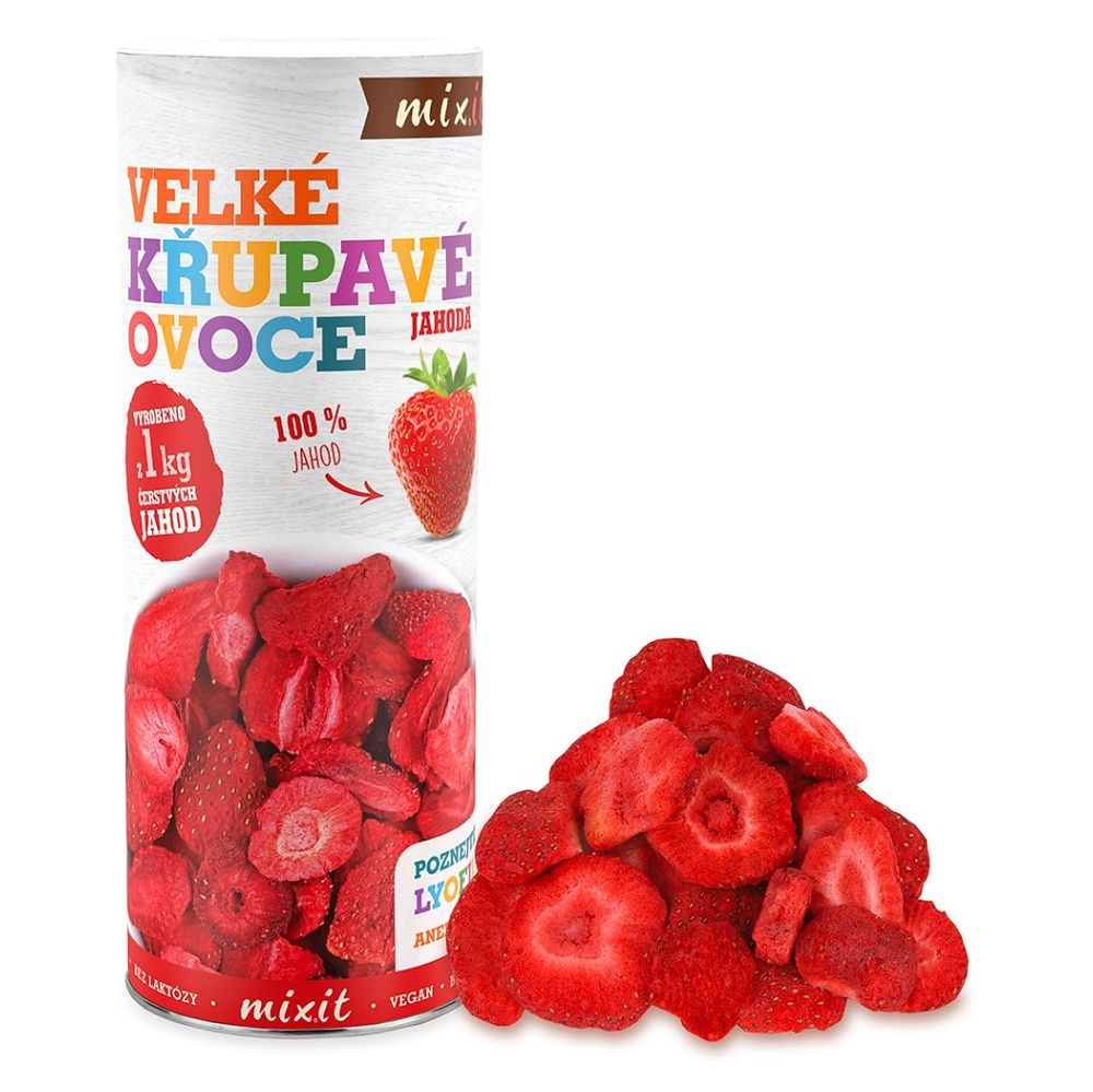 MIXIT Veľká chrumkavá jahoda 100 g