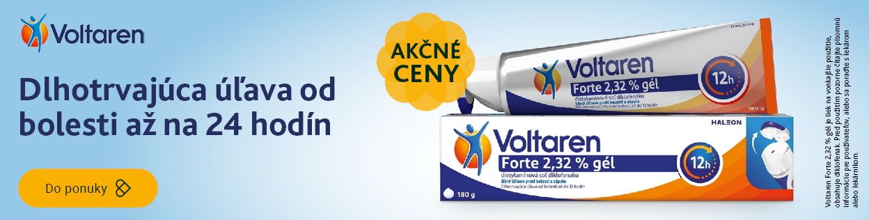 VÝHODNÁ PONUKA na Voltaren