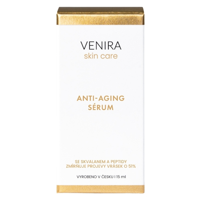 VENIRA anti-aging sérum so skvalanom a peptidmi 15 ml
