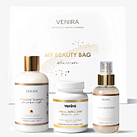 VENIRA Beauty bag kapsule pre vlasy, šampón pre podporu rastu