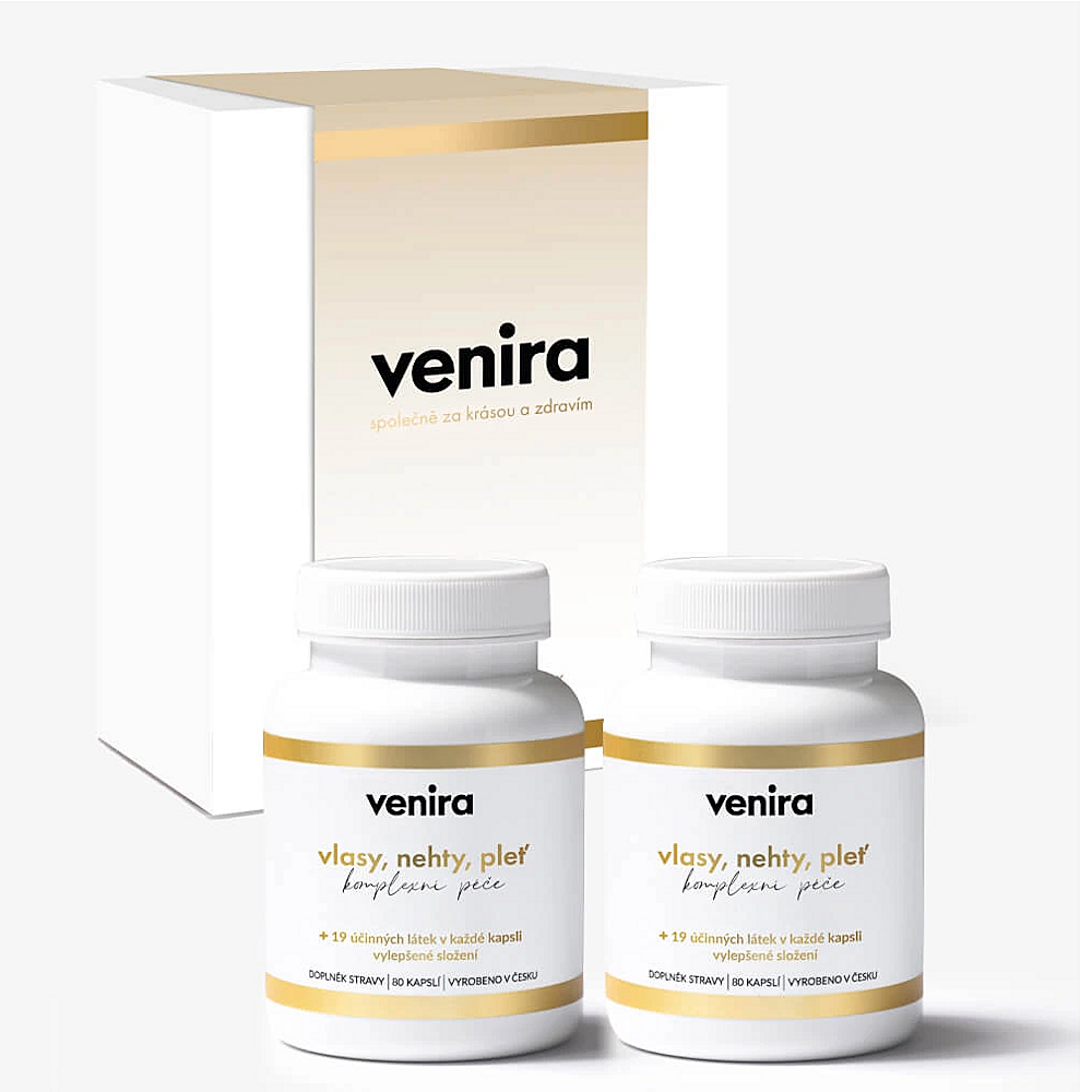 VENIRA Darčeková sada pre vlasy, nechty a pleť