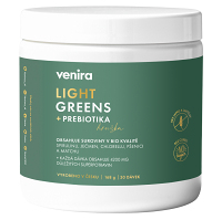 VENIRA Light greens prebiotiká hruška 168 g