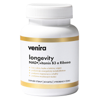 VENIRA Longevity NAD+ vitamín B3 a ribosa 60 kapsúl