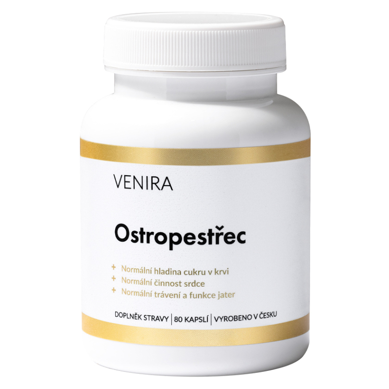 Venira Pestrec kapsuly na podporu zdravia pečene 80 cps