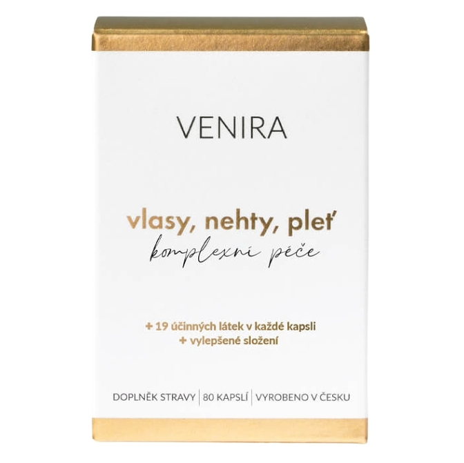 VENIRA Starostlivosť o vlasy, nechty a pleť 40 denná kúra 80 kapsúl kúpite na Mojalekaren.sk
