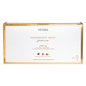 VENIRA Premium kolagénový drink mix príchutí 30 x 10,8 g
