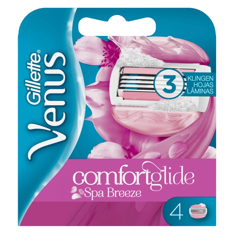GILLETTE Venus ComfortGlide Náhradné hlavice 4 ks