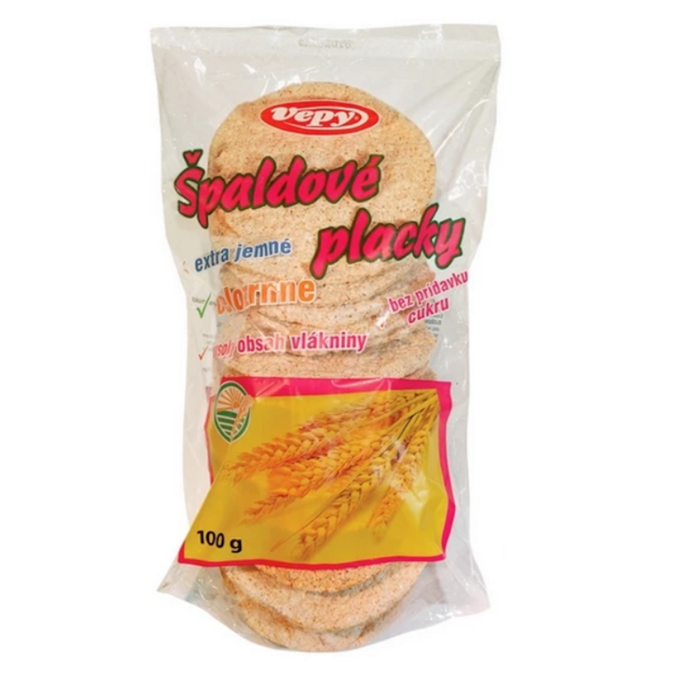E-shop VEPY Špaldové celozrnné placky 100 g