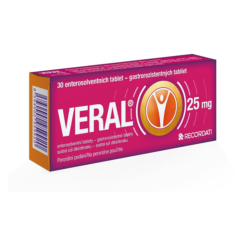 VERAL 25 mg 30 tabliet kúpite na Mojalekaren.sk