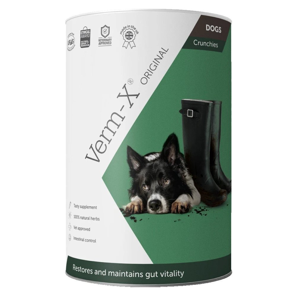 E-shop VERM-X Prírodné granule proti črevným parazitom pre psov 325 g