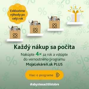 Vernostný program Mojalekáreň.sk PLUS