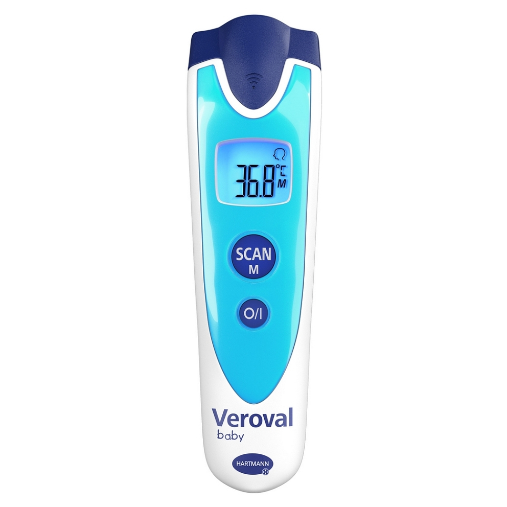 Hartmann Veroval Baby digitálny bezdotykový teplomer farba Blue 1 ks kúpite na Mojalekaren.sk
