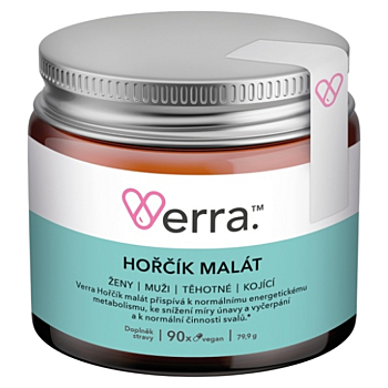 VERRA Horčík malát 90 kapsúl (Na energi, pri únave) - Jednozložkové