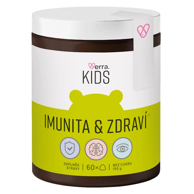VERRA KIDS Imunita a Zdravie 60 želatínových medvedíkov