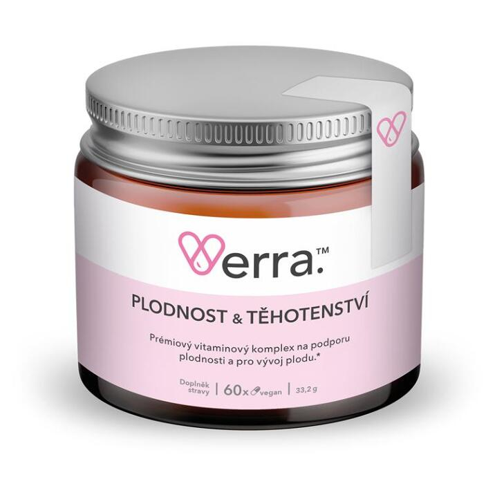 Verra Komplex Plodnosť & Tehotenstvo kapsuly s multivitamínovým komplexom pre ženy 60 cps kúpite na Mojalekaren.sk
