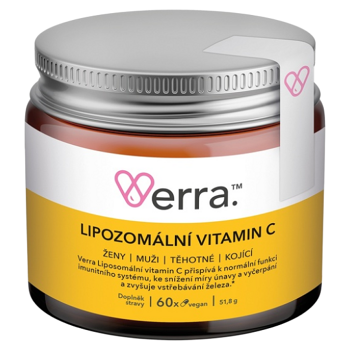 VERRA Liposomálny vitamín C 60 kapsúl (Vitamíny na imunitu) - Jednozložkové, Lipozomálny