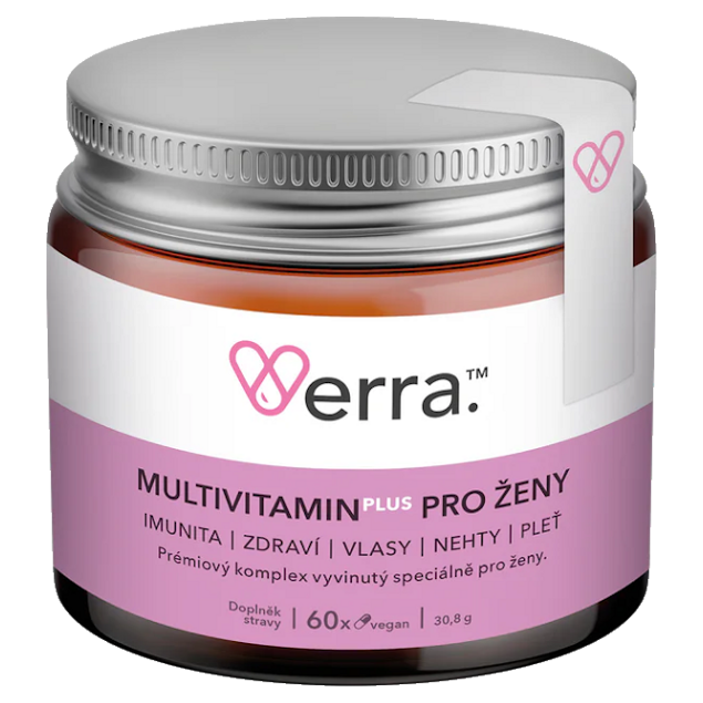 Verra Multivitamín PLUS pre ženy prémiový komplex pre ženy 60 ks
