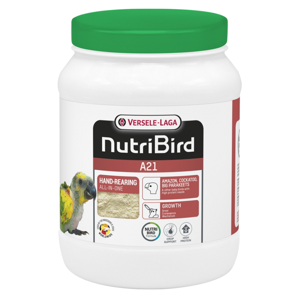 Versele Laga NutriBird A21 - dokrmovacia zmes s nižším obsahom tuku pre papagáje 800g