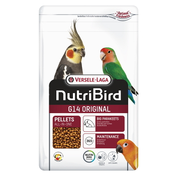 VERSELE LAGA NutriBird G14 Original krmivo pre stredné papagáje 1 kg