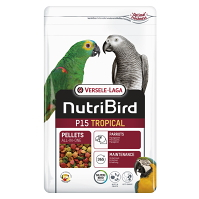 VERSELE LAGA NutriBird P15 Tropical krmivo pre veľké papagáje 1 kg