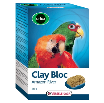 VERSELE LAGA Orlux Clay Bloc Amazon River pre stredné a väčšie papagáje 550 g