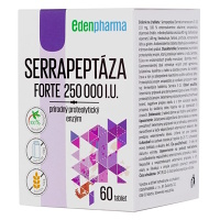 EDENPHARMA Serrapeptáza forte 250 000 I.U. 60 tabliet