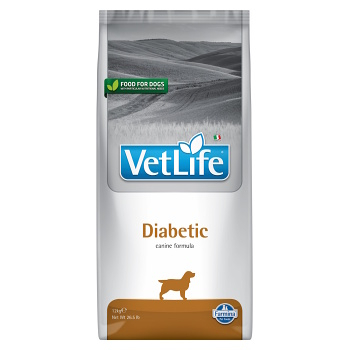VET LIFE Natural Diabetic granule pre psov, Hmotnosť balenia (g): 12 kg