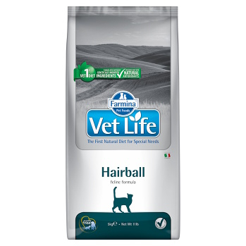 VET LIFE Natural Hairball granule pre mačky, Hmotnosť balenia (g): 10 kg