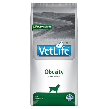 VET LIFE Natural Obesity granule pre psov, Hmotnosť balenia (g): 12 kg