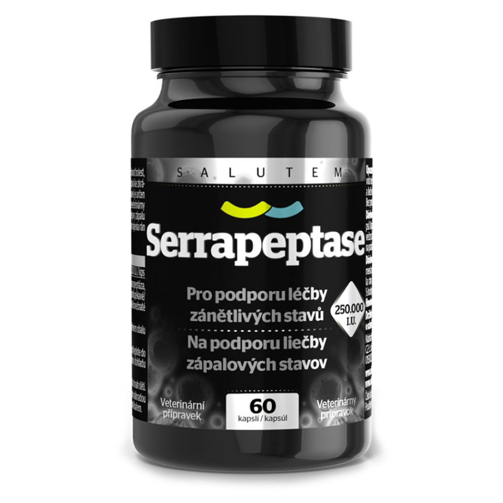 SALUTEM Serrapeptase 250.000 I.U. 60 kapsúl kúpite na Mojalekaren.sk