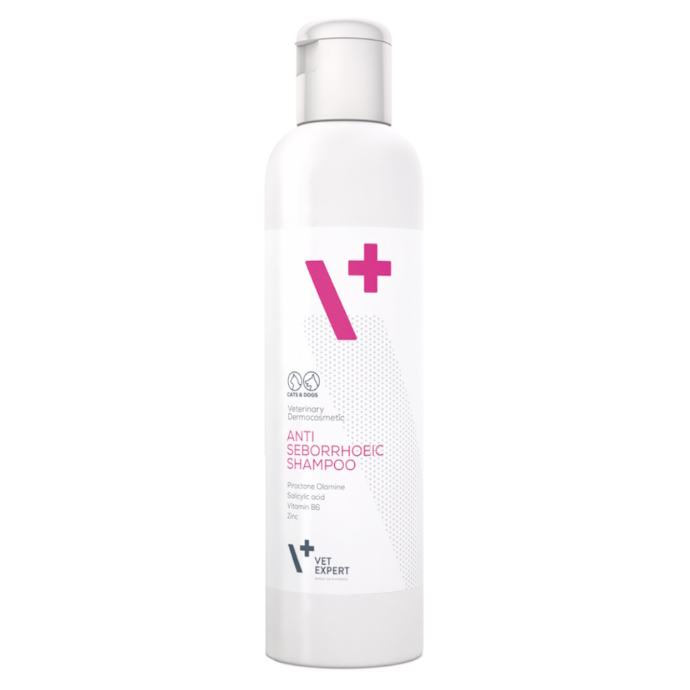 E-shop VETEXPERT Antiseborrhoeic Shampoo šampón pre psov 250 ml