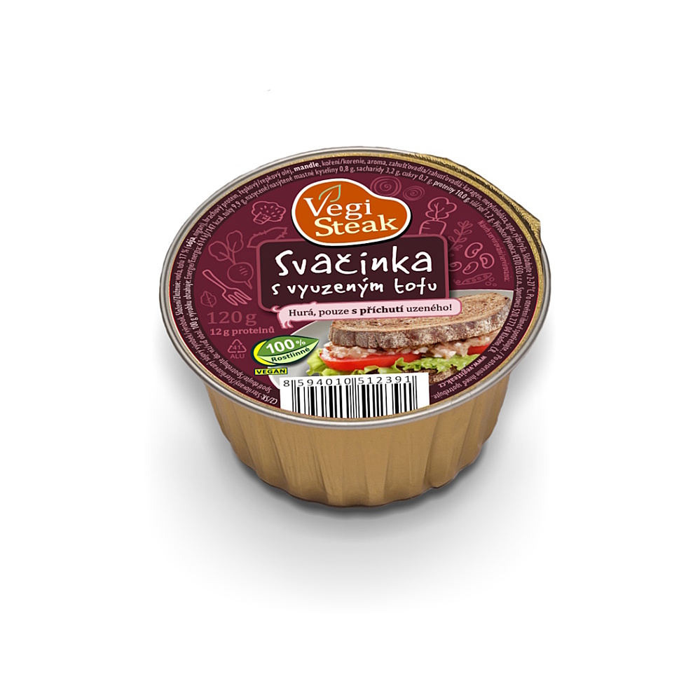 VEGI STEAK Desiata s vyúdeným tofu 120 g
