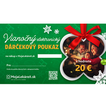 Vianočný elektronický darčekový poukaz 20 EUR ()