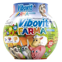 VIBOVIT+ FARMA Gummies želé s ovocnou príchuťou 50 ks