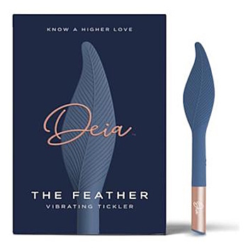 PLUSONE Vibračné pierko The tease (Vibračné erotické pomôcky a kroužky) - Vibrujúce