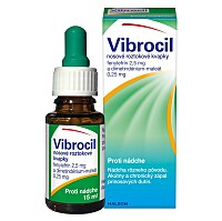 VIBROCIL Nosová roztoková instilácia 15 ml