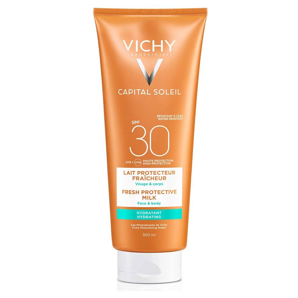 VICHY Capital Soleil ochranné mlieko na tvár a telo SPF 30 300 ml