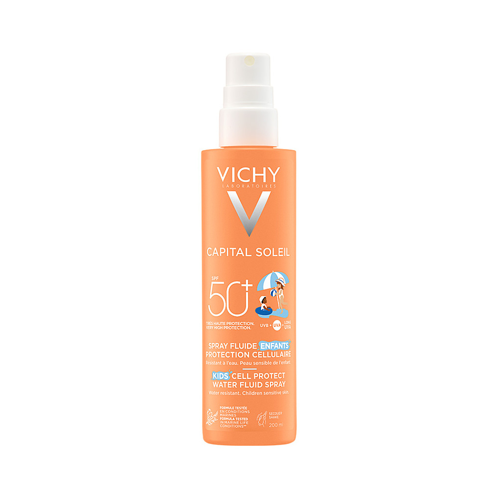 VICHY Capital Soleil Fluid Kids SPF 50+ sprej pre deti 200ml kúpite na Mojalekaren.sk