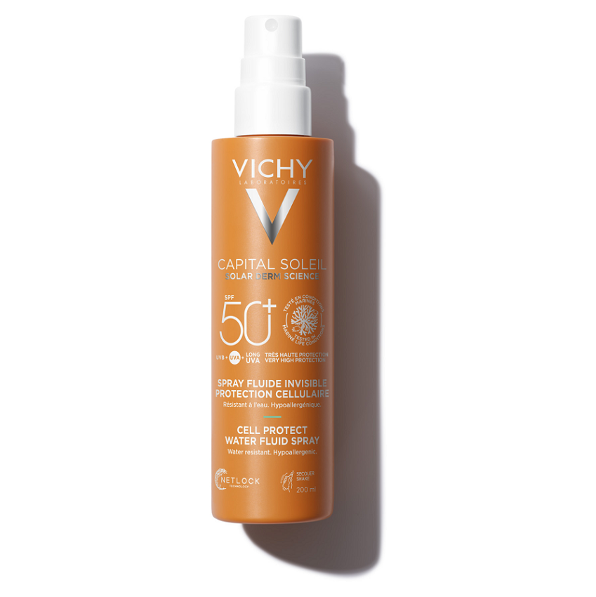 VICHY Capital Soleil Fluidný Sprej SPF50+ 200 ml
