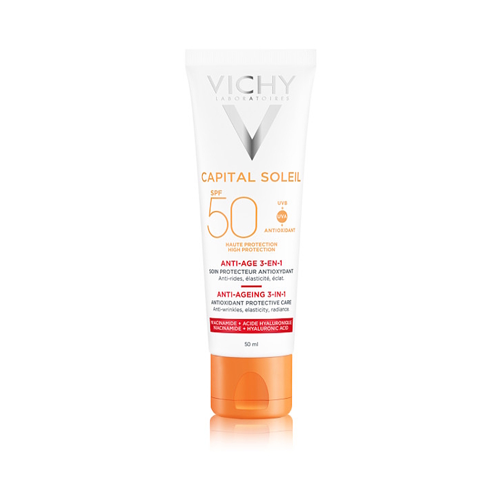 VICHY Capital Soleil Ochranný anti-age krém na opaľovanie SPF50+ 50 ml kúpite na Mojalekaren.sk