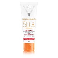 VICHY Capital Soleil Ochranný anti-age krém na opaľovanie SPF50+ 50 ml