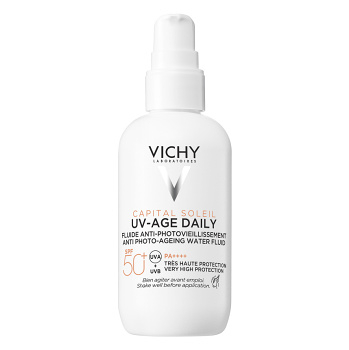 VICHY Capital Soleil UV-AGE Daily SPF50+ fluid 80 ml (Dermokozmetika opaľovacie krémy) - Dermokozmetika