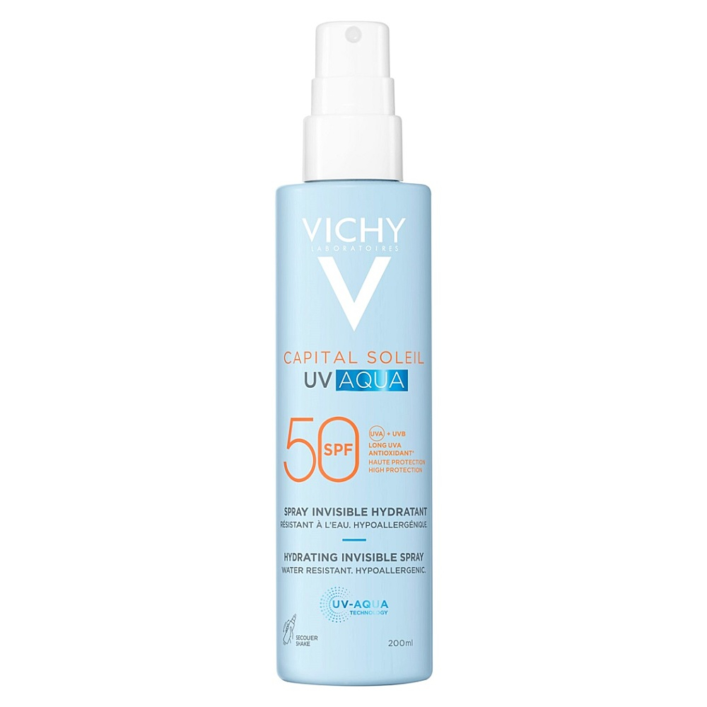 VICHY Capital Soleil UV AQUA sprej na tvár a telo SPF 50 200ml kúpite na Mojalekaren.sk
