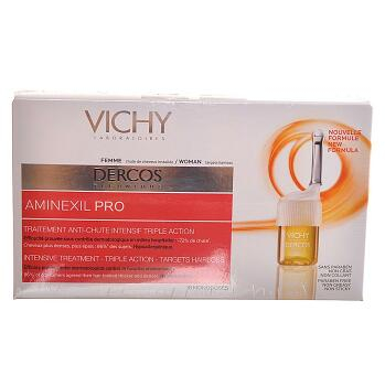 VICHY Dercos Aminexil ampulky pre ženy proti vypadávaniu vlasov 18 x 6 ml