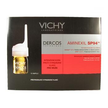 VICHY Dercos Aminexil pre mužov proti vypadávániu vlasov 12 x 6ml