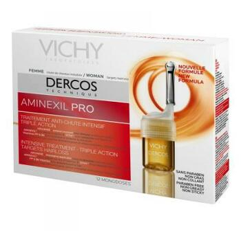 VICHY Dercos Aminexil Femme 12 X 6 ml - kúra proti vypadávaniu vlasov - ženy