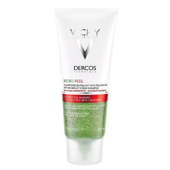 VICHY Dercos Micro Pell Peelingový šampón proti lupinám 200 ml