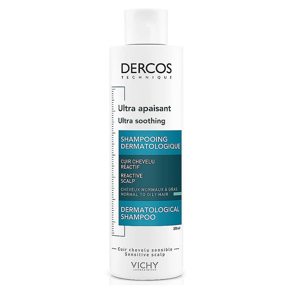 VICHY Dercos Technique ultrazklidňující šampón pre normálne až mastné vlasy 200 ml