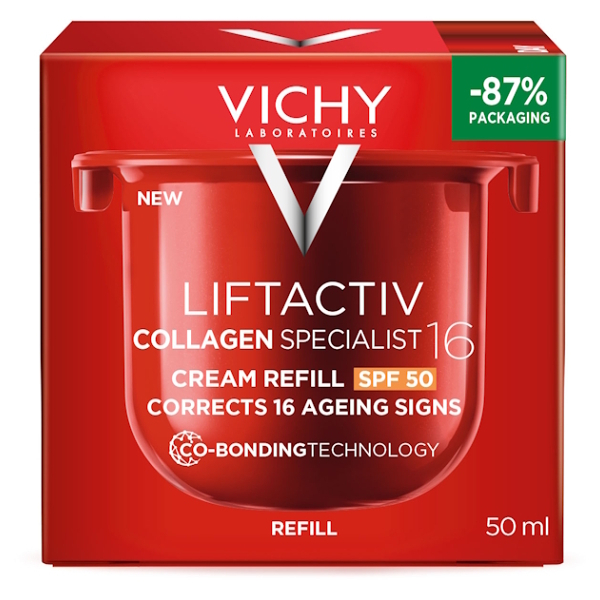 VICHY LIFTACTIV Collagen Specialist 16 SPF50 náhradná náplň 50ml kúpite na Mojalekaren.sk