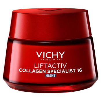 VICHY Liftactiv Collagen Specialist Nočný krém 50 ml (Dermokozmetika pleťové krémy) - Dermokozmetika - obrázok 2/3